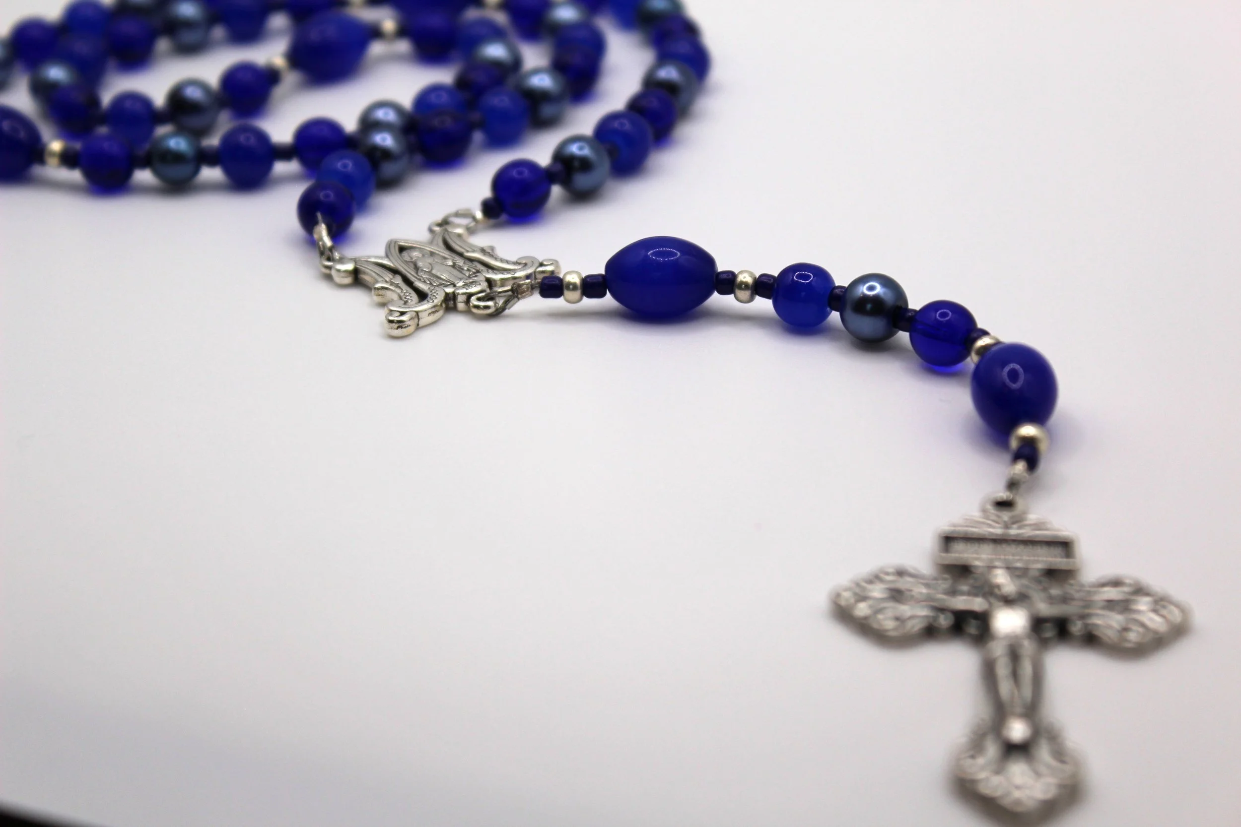 September- Sapphire — Maple & Hemlock Rosaries